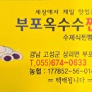 부포옥수수찐빵 이미지