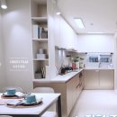 [온도필름] 대전 둔곡동 서한이다음 1단지 싱크대 하부장/아트월 인테리어 필름시공