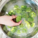 밀가루를 브로콜리에 넣었더니 이미지