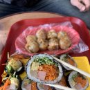 이웃집소녀떡볶이(용산직영점) | [이태원] 분식 땡길때 김밥 굴림만두 맛집 “뽁 이태원 직영점” / 내돈내산 후기