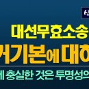 대선무효소송15 선거 기본에 대하여 이미지