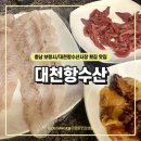 보령 대천항수산시장 횟집 맛집 대천항수산 가격 포장