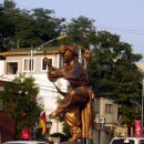 결성농요 입구 | 남사당의 발상지이자 본거지, 안성 - 남사당패 바우덕이의 사당과 무덤