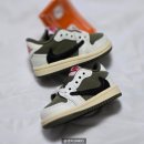 5441 | 조던 1 x 트래비스 스캇 '리버스 올리브' TD 토들러 당첨 구매 후기, 디테일, DO5441-200