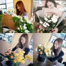 일상 속 생활 꽃꽂이 이미지