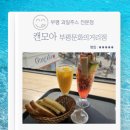 캔모아 부평문화의거리점 과일파르페 애플망고주스 토스트 리필 추억의맛 내돈내산 후기