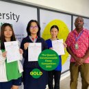 GOLD Award winners — Jaena, Amanda &amp; Cassara 이미지