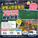 광명시청 | 광명시청시민운동장 아이스크림 단체배송 후기