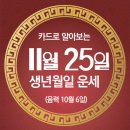 오늘의 운세 --- 2025년 11월 25일(음력 10월 6일) 戊戌 화요일 이미지