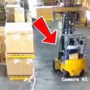 지게차 작업 중 이런 장난치면 큰사고 남-FORKLIFT PRANK ENDS IN ACCIDENT 이미지