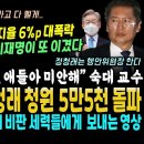 윤석열 대통령 지지율 6%p 대폭락, 이재명의 민주당 완승, 알앤써치 마저 떡상 46.3% ('김건희 명백" 숙대 교수 사과 "애들아 이미지