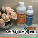 크린워시 | 배수구클리너추천 허브크린 유분용해제 화장실 배수구 청소후기