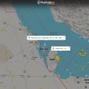 Flightradar 24 : 카타르, 바레인 영공 폐쇄 이미지