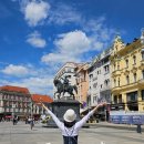 살신성인 탑 | 크로아티아 렌트카 여행 1일차 - 자그레브 자유여행 코스 | 맛집 추천 | 기념품쇼핑 | 트램 이용