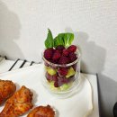 참 쉬운 디저트(5월) | 5월 제철과일 산딸기 세척 건강간식 초간단 딸기디저트 파파프레시