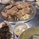 연탄위에갈비