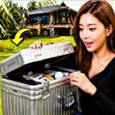 디자인위로 | 20인치 기내용 캐리어 보스턴백 대신 써본 후기 위로열리는 캐리어 내돈내산 리뷰 브이로그