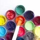 즐거운 유화 이미지