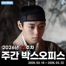 2024년 08월 문화가 있는 날 영화상영 <범죄도시4> | 왕사남, 역대 최고 흥행작으로 거듭나다 2026년 12주차 국내 주간 박스오피스 순위