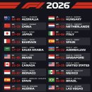 올해 F1 대회 일정 이미지