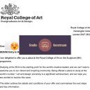 RCA Sculpture 합격 _ 알씨에이 조소 MA 합격후기