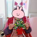 크리스마스 트리 만들기 활동사진입니다. 이미지