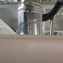 수지공조닥트 | [3년 전 오늘] [화성 덕트] 합성수지 가공기계 집진기연결 닥트공사(원아데 엘보, V밴드 연결)