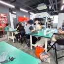 [덕계]한땀한땀 가죽공예(필통) | 충남콘텐츠코리아랩, 가죽공예 1~3회차 수업 후기 / 인천 사랑공방