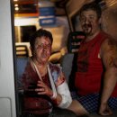 우크라이나 도네츠크에 대한 야간 러시아 미사일 공격으로 민간인 부상 이미지