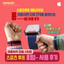 애플워치 정품 스포츠루프 롱텀 사용 후기 : 블루, 모스 그린, 프로덕트 레드, 나이키 로열 오렌지