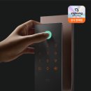 건영오토 | 도어락)금천구 시흥동 건영남서울2차아파트 삼성직방...전자동 원스텝 지문인식 오토푸시풀 도어락 설치