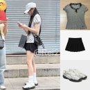 학다리신발 - 함평군 시장길 49 | 목격담 속 아일릿 원희 운동화 신발 티셔츠 치마 가방 착장 옷 정보까지!