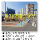 송산새솔공인중개사사무소 | 송산 새솔동 근린생활시설 용지.30m 대로변.3면 도로접.