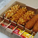 명랑핫도그 치즈폭탄세트 배달 후기 (+고구마통모짜)