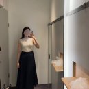 SIE_시에 셀 브릿지 스커트 네이비 m사이즈 후기