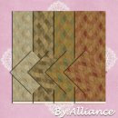 Alliance Trellis and Grout Wall Floor Set 이미지