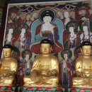 진주 응석사 목조석가여래삼불좌상 | 보물 제1687호_진주 응석사 목조석가여래삼불좌상