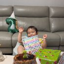 🎂수제 치즈케이크🎂와 함께한 태유 생일파티🎁🥳🎈 이미지