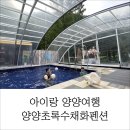 계곡수채화 | 아이랑 양양 여행 | 사계절 실내수영장 있는 초록수채화펜션 후기