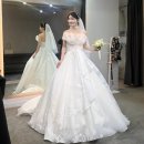[로코코웨딩] 본식 드레스 피팅 동영상 (신상 아이테오 / 시작바이이명순 ) 시연메이크업 &amp; 드레스...