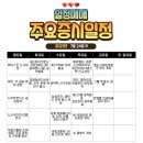 증시 주요일정 및 관련주 리스트 (7월 24일주)