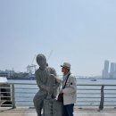 자갈치아지매 조각상 이미지