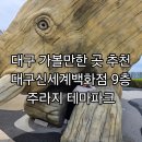 다주라 | 대구가볼만한곳 대구신세계백화점 9층 무료놀이터 주라지테마파크 후기