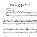 Piano - Carpenters / The end of the world 이미지