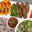 yeon89 급식메뉴 : 명란한떡갈비 / 부추겉절이 / 새송이짬뽕볶음 / 장어국