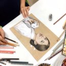 힐링 색연필화 이미지