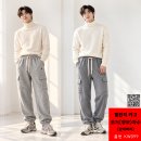 2026년 KW 099 멜란지 카고 조거(양모)자수(남자바지) / FREE,XL / 60장 / 아소트(색상별혼합) 이미지