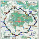 합천 운석충돌구 환종주 1 (큰고개-천황산-미타산-옥두봉-적중교) : 2026. 3. 26 이미지
