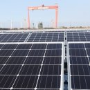 태양과바다2호 태양광발전소 | 버드제트(Bird-Z)-해상에 만든 태양광발전용 쏠라셀 위에는 갈매기들의 만남의 장소-연신 쏟아내는 물똥...