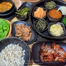 제주 황게양념게장 안덕 보리밥 정식 한정식 맛집, 보리타작